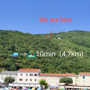 Ferienhaus Pocitniska Hisa Morski Pogled, Mošćenička Draga